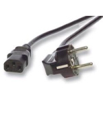 1stCOOL apájecí kabel pro PC vodiče 3x0,75mm2,délka 1,8m, CE, CB, VDE