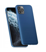 3mk ochranný kryt Matt Case pro Apple iPhone 12, 12 Pro, Blueberry