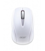 ACER Wireless Mouse G69 White - RF2.4G, 1600 dpi, 95x58x35 mm, 10m dosah, 2x AAA, Win/Chrome/Mac,Retail Pack