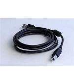 Kabel USB A-B 3m 2.0 HQ s ferritovým jádrem