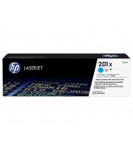 HP 201X tisková kazeta azurová velká, CF401X