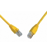 SOLARIX patch kabel CAT5E SFTP PVC 0,5m žlutý
