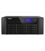QNAP TS-h1290FX-7232P-64G (AMD EPYC, 64GB ECC RAM, 12x 2,5" U.2, 2x M.2 NVMe, 2x 2,5GbE, 2x 25GbE)
