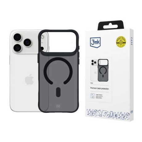 3mk ochranný kryt Smoke MagCase pro Apple iPhone 17 Pro Max