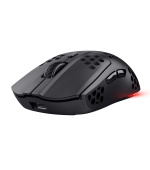 BAZAR - TRUST bezdrátová myš GXT 929 Helox Lightweight, RGB, Černá - Poškozený obal (Komplet)