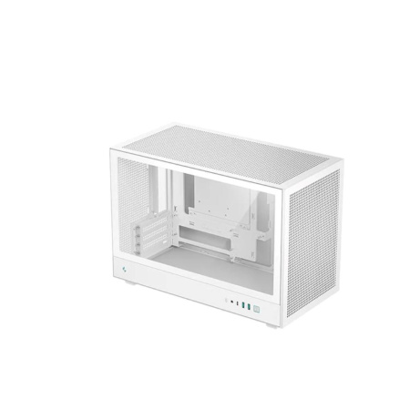 DEEPCOOL Case CH260 WH, mATX, Průhledná bočnice, bílá
