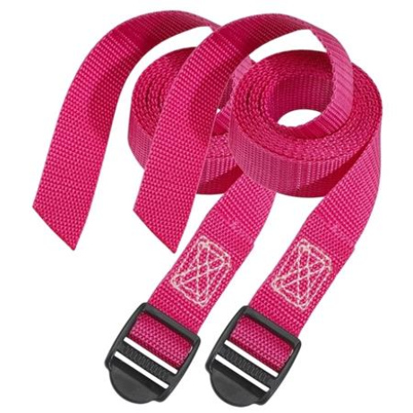 Master Lock Upínací popruhy - 250 cm (2 ks/blistr) - růžový