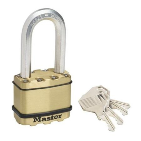 Master Lock Mosazný visací zámek - Excell - 50mm