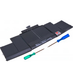 Baterie T6 Power Apple MacBook Pro 15" Retina (Late 2013, Mid 2014), 8440mAh, 95Wh, 6cell, Li-pol