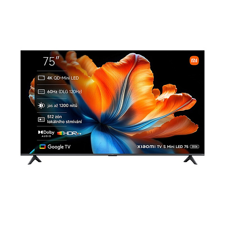Xiaomi/TV S Mini LED 75 2026/75"/4K UHD/Šedá