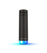 HidrateSpark PRO 2 chytrá lahev s brčkem, 621 ml, černá