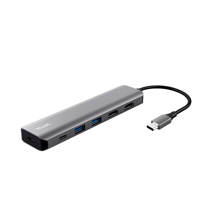 TRUST Rozbočovač Dalyx 6-in-1 USB-C Multiport Adapter