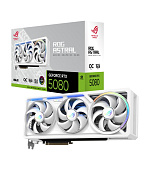 ASUS VGA NVIDIA GeForce RTX 5080 ROG ASTRAL WHITE 16GB OC, 16GB GDDR7, 3xDP, 2xHDMI