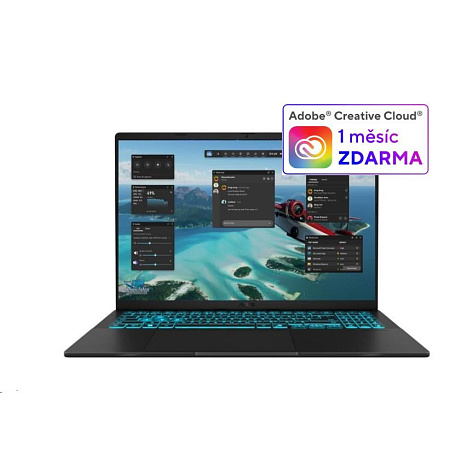 ASUS NTB V16 (V3607VP-RP011), Core 7 240, 16" 1920 x 1200, 32GB, 1TB SSD, RTX 5070, No OS, Black