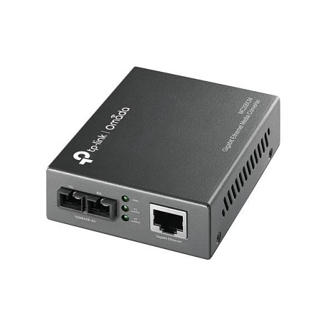 TP-Link OMADA MC200CM media konvertor (1xGbE, 1x duplex SC/UPC, MM, 850nm, 550m)