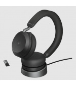 Jabra Evolve2 75/Stereo/ANC/USB-C/BT/Bezdrát/Stand/Béžová