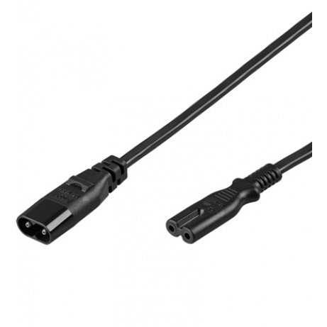 PremiumCord Kabel síťový prodlužovací IEC 60320 C7>C8 230V 2m