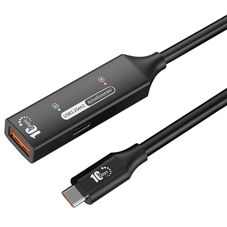 PremiumCord USB-A repeater + kabel USB-C, 5m