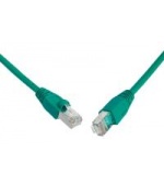 SOLARIX patch kabel CAT5E UTP PVC 2m zelený snag-proof