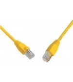 Patchkabel S/FTP,Cat6,2xRJ45, 10m žlutý