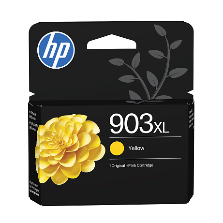 HP 903XL High Yield Yellow Original Ink Cartridge (825 pages)