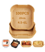 Cosori Papírové formy pro horkovzdušné fritézy 100ks (20cm - 4.5-6L)