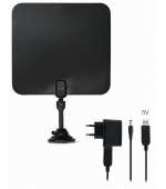 EVOLVEO Xany 2C LTE 230/5V, aktivní pokojová anténa FM/DAB+/DVB-T/T2, filtr LTE