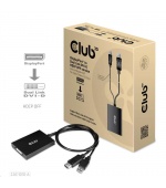 Club3D Adaptér aktivní DisplayPort na Dual Link DVI-D, USB napájení, 60cm, HDCP off, pro Apple Cinema displeje