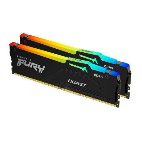 Kingston FURY Beast EXPO/DDR5/64GB/5600MHz/CL36/2x32GB/RGB/Black