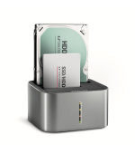 AXAGON ADSA-DC, USB-C 5Gbps - 2x SATA 6G 2.5"/3.5" SSD/HDD CLONE DUAL dokovacia stanica