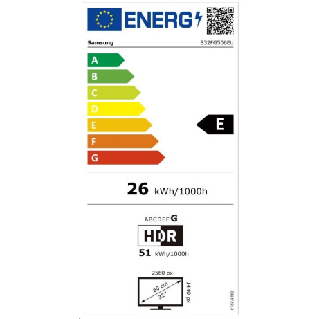 SAMSUNG MT LED LCD 32" LS32FG506EUXEN