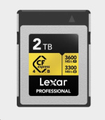 Lexar CFexpress 4.0 Pro Gold R3600/W3300 2TB