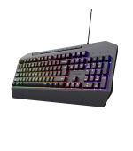 TRUST herní klávesnice GXT836 EVOCX, membránová, USB, US