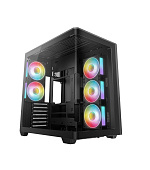DEEPCOOL Case CG590U 5F, ATX, Průhledná bočnice, 5x120mm ARGB Fan, černá