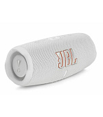 JBL Charge 5 white, bezdrátové repro s powerbankou, PartyBoost, IP67, 40W