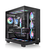 BAZAR THERMALTAKE Case View 380 XL TG ARGB, ATX, Průhledná bočnice, 4x 120mm ARGB Fan, černá POŠKOZENÝ OBAL