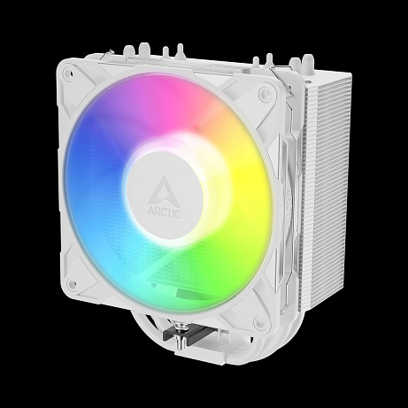 ARCTIC Freezer 36-S A-RGB (White) (BULK) - Výkonný celobílý věžový chladič CPU s úchvatným podsvícen