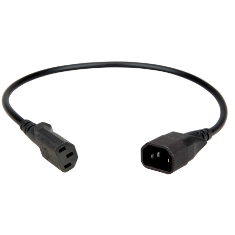 Prodl.kabel IT METER,C13/C14 pro ochr.krytky 1m