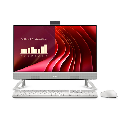 Dell/24 All-in-One EC24250/23,8"/FHD/i5-1334U/16GB/512GB/Intel int/W11P/Bílá/3ROn-Site