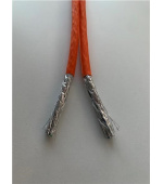 FTP TWIN kabel PlanetElite, Cat6A, drát, 4pár LS0H, Dca, oranžový, 500m, cívka