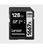 Lexar SDXC Pro 1667X UHS-II U3 R250/W120 (V60) 128G
