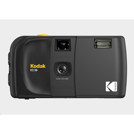 Kodak EC35 Film Camera Midnight Black + Kodak Ultra Max 24 Exp