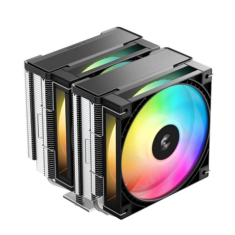 DEEPCOOL CPU Chladič AG620 G2 ARGB, 2x120mm, ARGB, LGA1851, AM5, černá