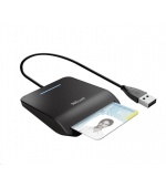 TRUST čtečka karet PRIMO (DNI, smartcard), externí, USB, 100cm