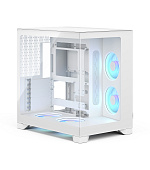 Fractal Pop 2 Vision/Midi Tower/Transpar./Bílá