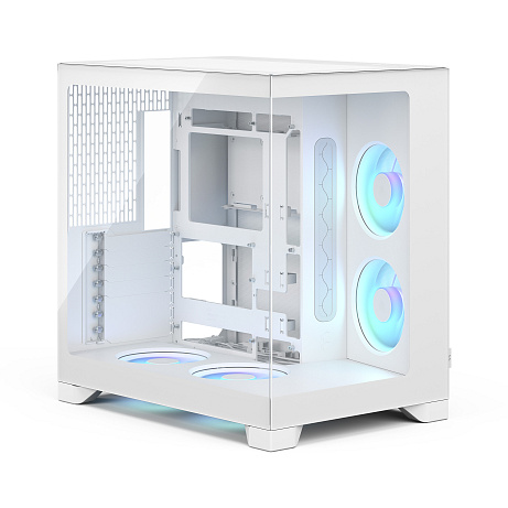 Fractal Pop 2 Vision/Midi Tower/Transpar./Bílá