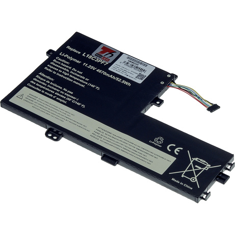 Baterie T6 Power Lenovo IdeaPad C340-15IWL, S340-14IML, S340-14IML, 4670mAh, 52,5Wh, 3cell, Li-poly