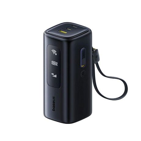 Baseus EnerGeek GX11 MiFi 67W Powerbanka 20000mAh Cosmic Black