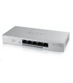 Zyxel GS1005HP 5-port Desktop Gigabit PoE Switch, 4x PoE+ GbE, PoE 60W
