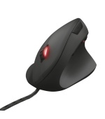 TRUST GXT 144 Rexx/Vertikální/Optická/Pro praváky/6 000 DPI/Drátová USB/Černá